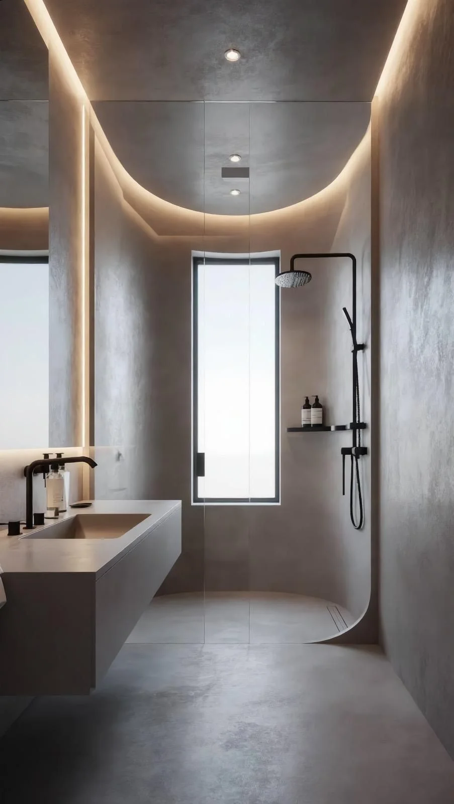 Réalisation Ben&Bat, béton ciré premium